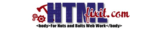 html fix it . com advanced scripts.